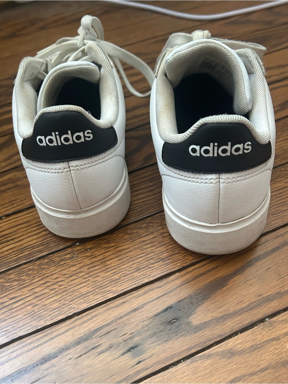 Adidas Women’s Cloudfoam Advantage Leather Sneakers - Picture 2 of 8
